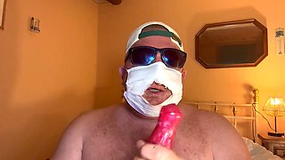 Gay ginger gives a passionate amateur deepthroat and face fuck