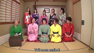 Famous Jav Actors Assemble For New Year Party And Big Orgy - Yume Mizuki, Banana Asada And Kyoka Makimura