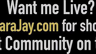 Nice-looking Sara's bbw action