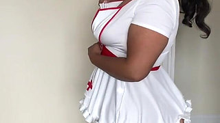 Sexy BBW Nurse Strips for You