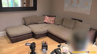 Fucking Anal Sex with the sexy italian Valentina Bianco - fake agent uk