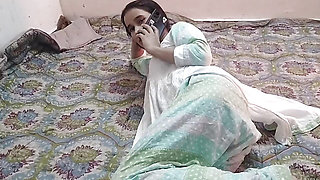 Cute school girl ko paise dekar jabar dasti pela