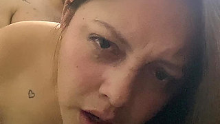 I wanna see your sexy face while I fuck your wet pussy, honey