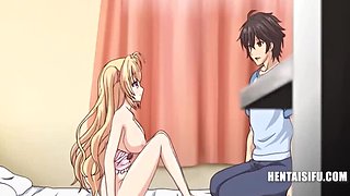 Japanese StepSis Loses Virginity to Onii-chan - Uncensored Hentai with Subtitles