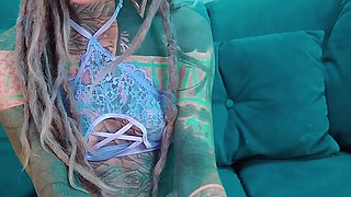 Alt Tattoo Pornstar Fucked and Creampied After Interview