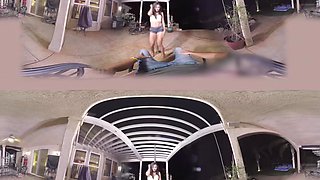 Pool Side Pole Dancing