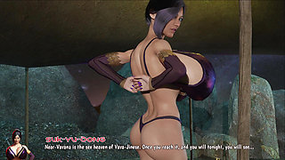 Conan Rails Chinese Girl in Tent - Hands All Over Her Huge Tits, Deep in Her Thick Asian Ass