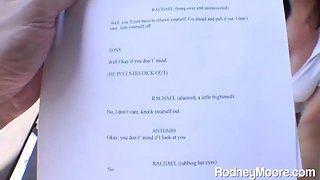 Mason Moore, Rodney Moore And Riley Mason - Aughties Emo Girl Swallows Vintage Porn