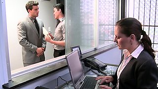Brazzers - Big Tits at Work - The Man Cums Ar