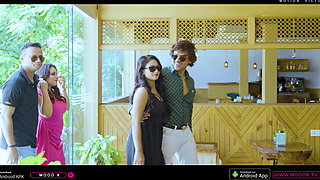 Young Indian Girls and Boys Visit the Hotel Room and Enjoying Sex
