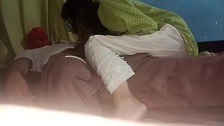 Step Sister with Step Brother Sex Fucking Dare Night Time so Hot Fucking