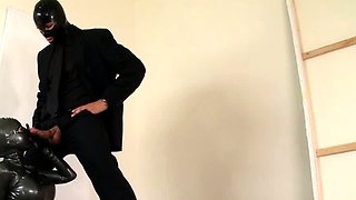 Busty blonde amateur blowjob and fingers her pussy