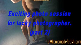 Exciting Underwater Photo Session For Lucky Photographer Pt2 - cowgirl sex