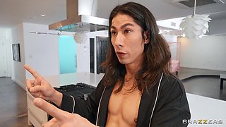 All Dolled Up Double Trouble Part 2: Threesome Orgy with Blonde MILFs Julie Cash, Savannah Bond, and David Lee