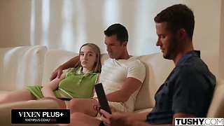 Hot Anal Foursome with Gorgeous Besties Milan Cheek & Polly Yangs - Crazy Outdoor Sex