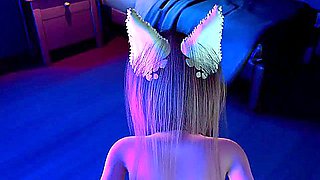 College Teen 18+ Riding Cock To The Beat (3d Animation - Vam)