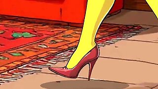 Indian MILF Farting in Rain - Simpson Parody Cartoon Porn with Octopussy