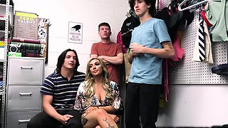 Stepmom Mia James gets fucked hard by the band