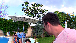 Titus Pool Party 2 - Wet Sluts Get Fucked Hard in the Pool Orgy