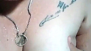 Every time my wife comes in to take a bath she sends me a video masturbating