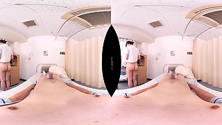 Asian hot babe VR Pov porn