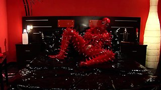 Stacked brunette goes solo toys and masturbation