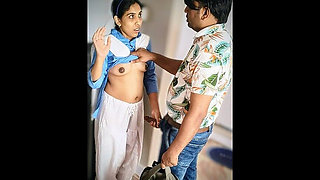 Indian College Couples Enjoying First Time Sex