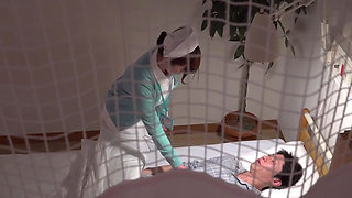 A Married Nurse on Night Shift Stifles Her Moans Part 1