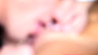 Romantic Morning Oral for Brunette Babe with Intense Orgasm