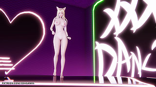 [mmd] Ahri Hot Naked Dance League of Legends Hentai Uncensored