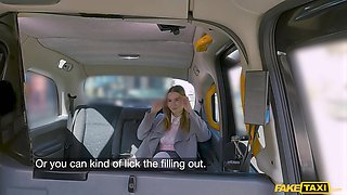 Fake Taxi - No Panties Day: College Student Amalia Davis dicked by Taxi Driver