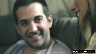 Jaye s Husband convinces her to take a strangers cock: Blowjob, Babe  Big Dick Porn