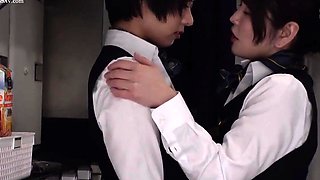 Fetish lesbian asian hoe pumps wam ass and drinks ass milk