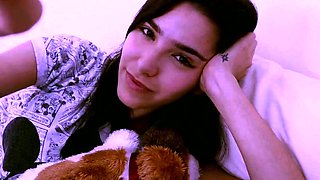 ASMR Glow Unedited Video in Panties - When You Can't Sleep