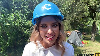 Czech girl Fanta Sie rides cock in reverse cowgirl