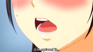 He feels so good that he inserts it in and out of his anus and gets creampied.