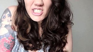 Blonde amateur MILF sucks and jerks for facial