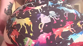 Ass play from behind