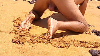 Ladysilva Hot Ass on the Beach