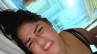 Fucking with My Lover Sideways Until He Cums Inside