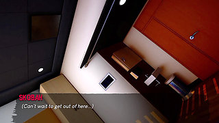 Penis sucking in the hospital ( 3D game )