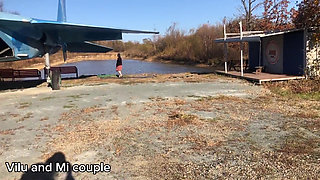 Pounding Vilu Vidish in the Public Toilet