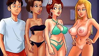 Sex game gameplay, summertime saga mia, animation gallery