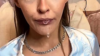 Petite small tit babe with perfect pussy masturbates