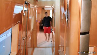 Exciting  Luna Star gangbang mind-boggling scene