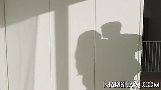 Mariska X featuring Maximo Garcia's big cock dirt