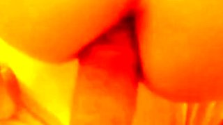 He cums in my ass so good - bareback amateur fuck