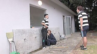 Hot Jav College Girl Gets Banged By A Gang Of Dicks Outdoor