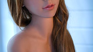 Beautiful Small Sex Doll is a young Skinny Teen with tight Tits