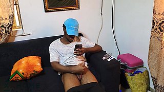 Vera Caught Her Neighbour While He Watch Porn and Masturbates Then Seduced Him to Sex